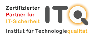 ITQ Partner Logo - Zertifizierter Partner für IT-Sicherheit - IT-Systemhaus